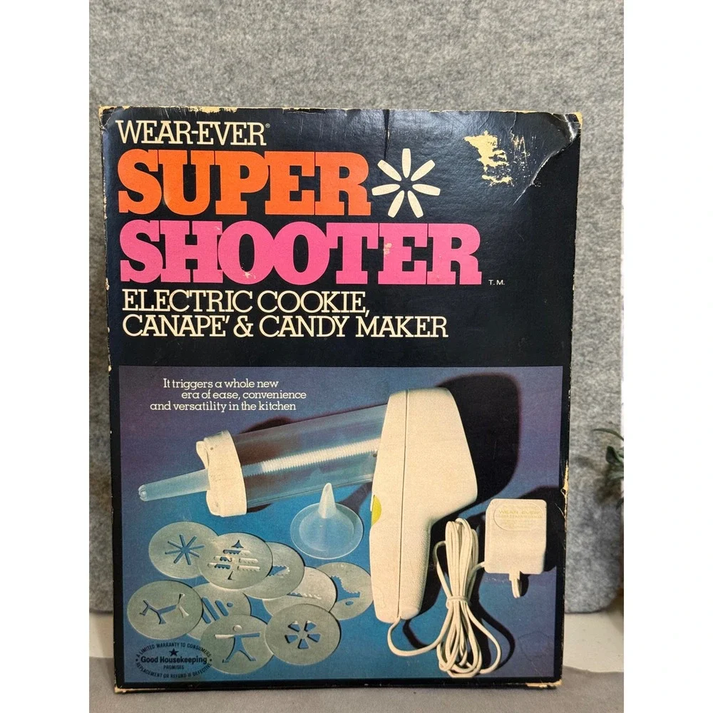 Wearever Super Shooter 70001‎ Electric Cookie Canapé Candy Maker